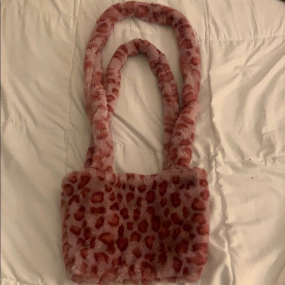 Pink leopard bag - Picture 1 of 2